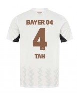 Bayer Leverkusen Jonathan Tah #4 Vieraspaita 2024-25 Lyhythihainen